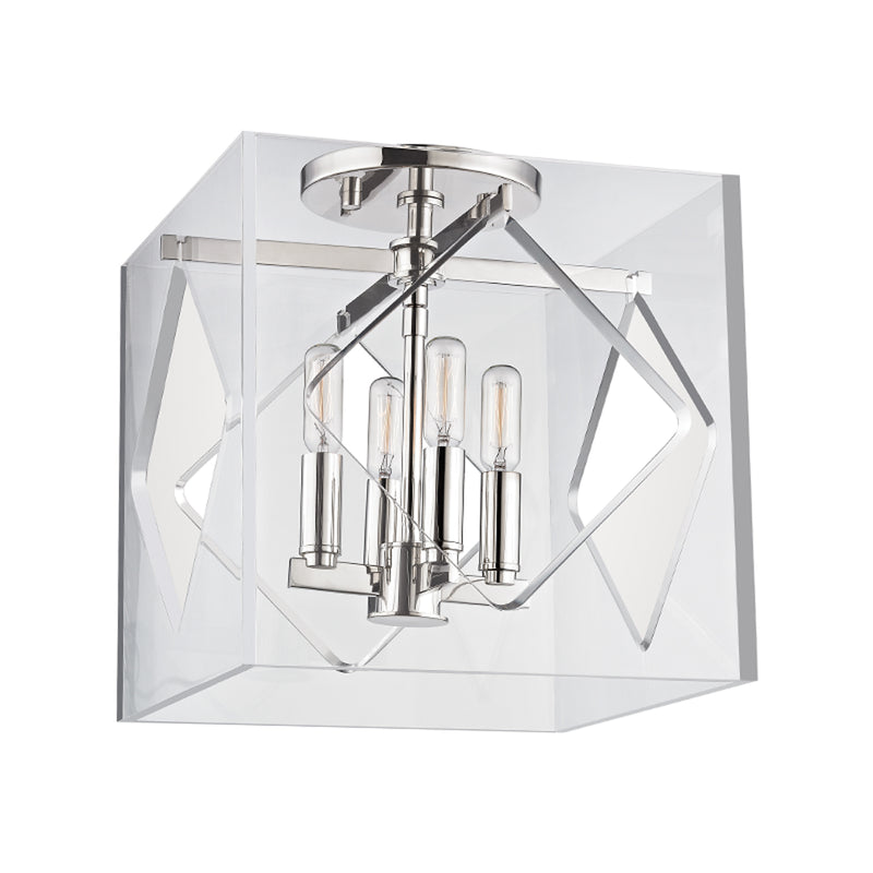 Travis 4-Light Flush Mount - Lamps Expo