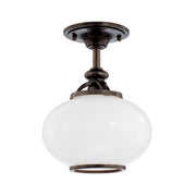 Canton 1-Light Semi-Flush Mount - Lamps Expo