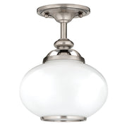 Canton 1-Light Semi-Flush Mount - Lamps Expo