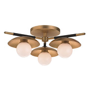Julien 3-Light Semi-Flush Mount - Lamps Expo