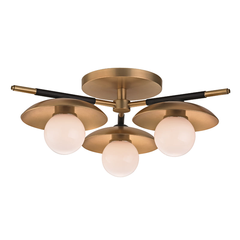 Julien 3-Light Semi-Flush Mount - Lamps Expo