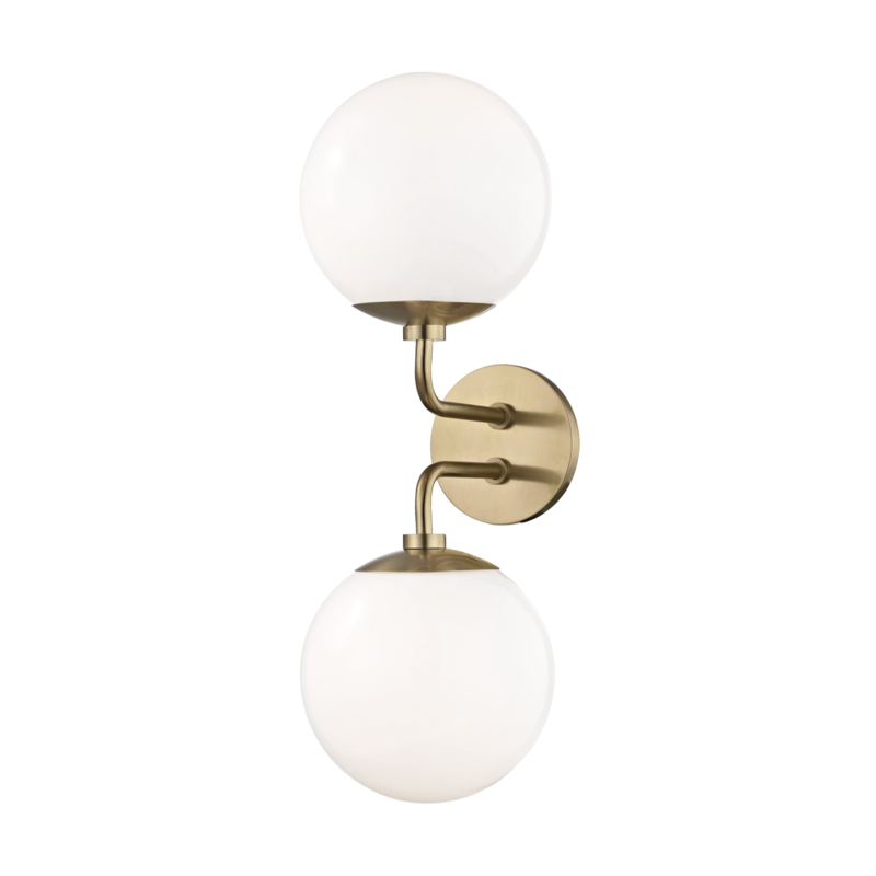 Stella 2-Light Wall Sconce - Lamps Expo