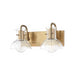 Riley 2-Light Bath Bracket - Lamps Expo