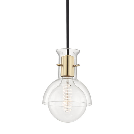 Riley 1-Light Pendant with Glass - Lamps Expo