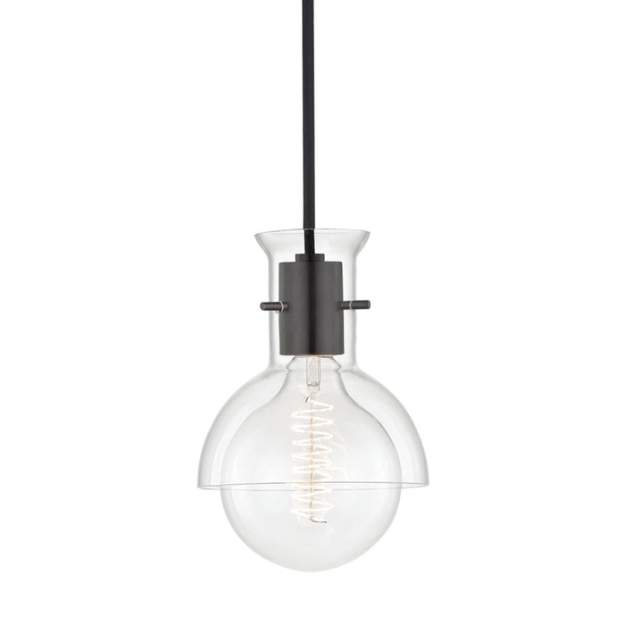 Riley 1-Light Pendant with Glass - Lamps Expo
