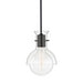 Riley 1-Light Pendant with Glass - Lamps Expo