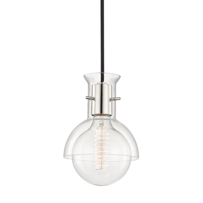 Riley 1-Light Pendant with Glass - Lamps Expo