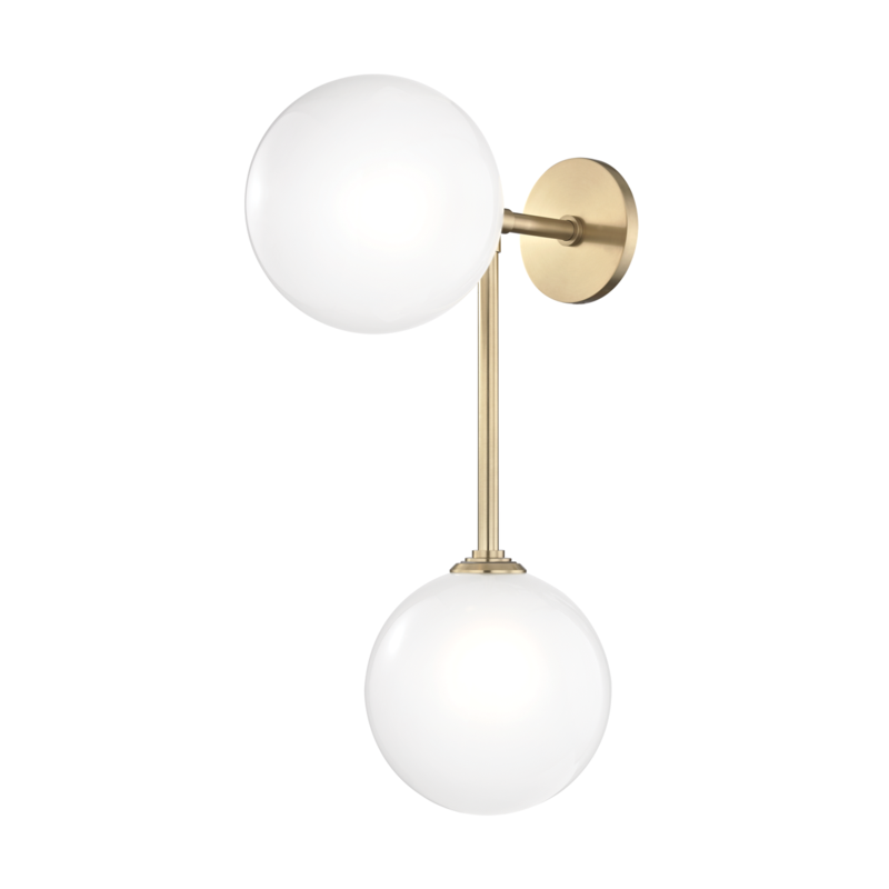 Ashleigh 2-Light Wall Sconce - Lamps Expo