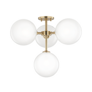 Ashleigh 4-Light Semi-Flush Mount - Lamps Expo