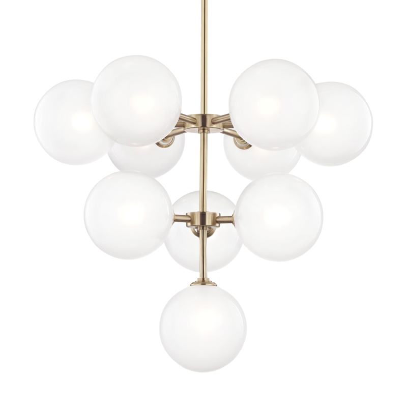 Ashleigh 10-Light Chandelier - Lamps Expo