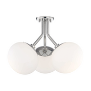 Estee 3-Light Semi-Flush Mount - Lamps Expo