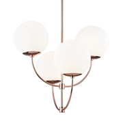 Carrie 4-Light Chandelier - Lamps Expo