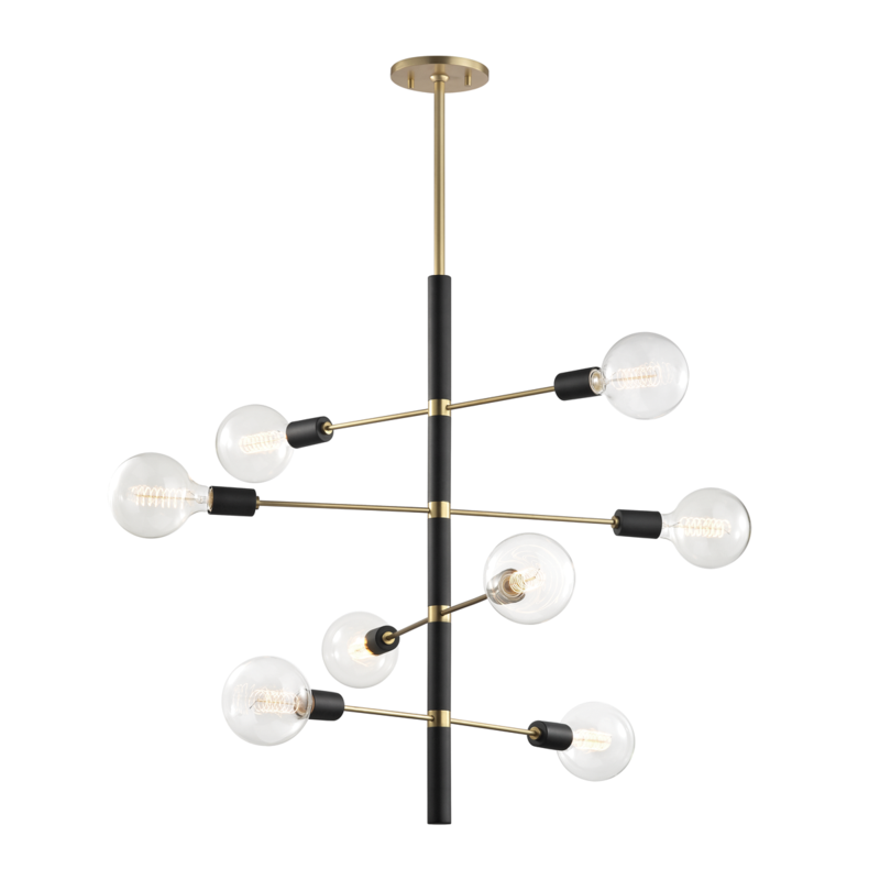 Astrid 8-Light Chandelier - Lamps Expo