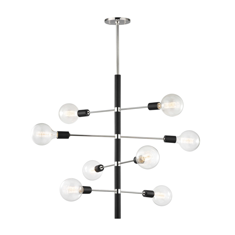 Astrid 8-Light Chandelier - Lamps Expo