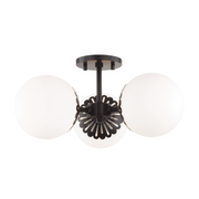 Paige 3-Light Semi-Flush Mount - Lamps Expo