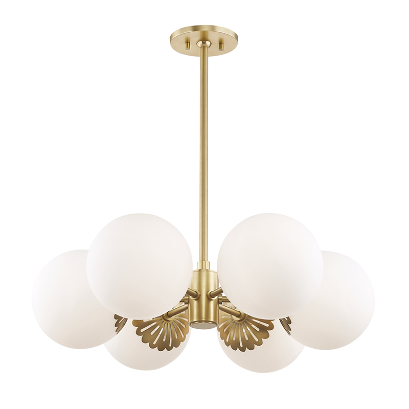 Paige 6-Light Chandelier - Lamps Expo