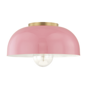 Avery 1-Light Large Semi-Flush Mount - Lamps Expo