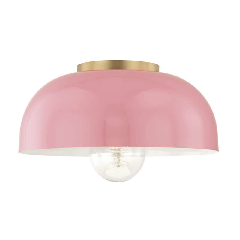 Avery 1-Light Large Semi-Flush Mount - Lamps Expo