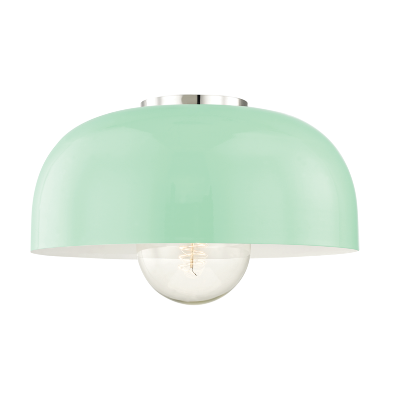 Avery 1-Light Large Semi-Flush Mount - Lamps Expo