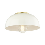 Avery 1-Light Small Semi-Flush Mount - Lamps Expo