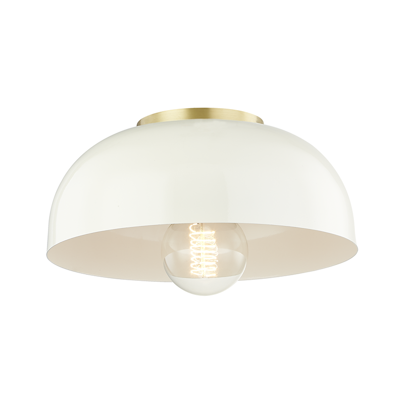 Avery 1-Light Small Semi-Flush Mount - Lamps Expo