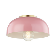 Avery 1-Light Small Semi-Flush Mount - Lamps Expo