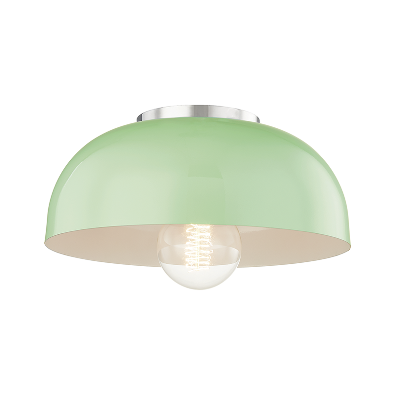 Avery 1-Light Small Semi-Flush Mount - Lamps Expo
