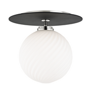 Ellis 1-Light Large Flush Mount - Lamps Expo