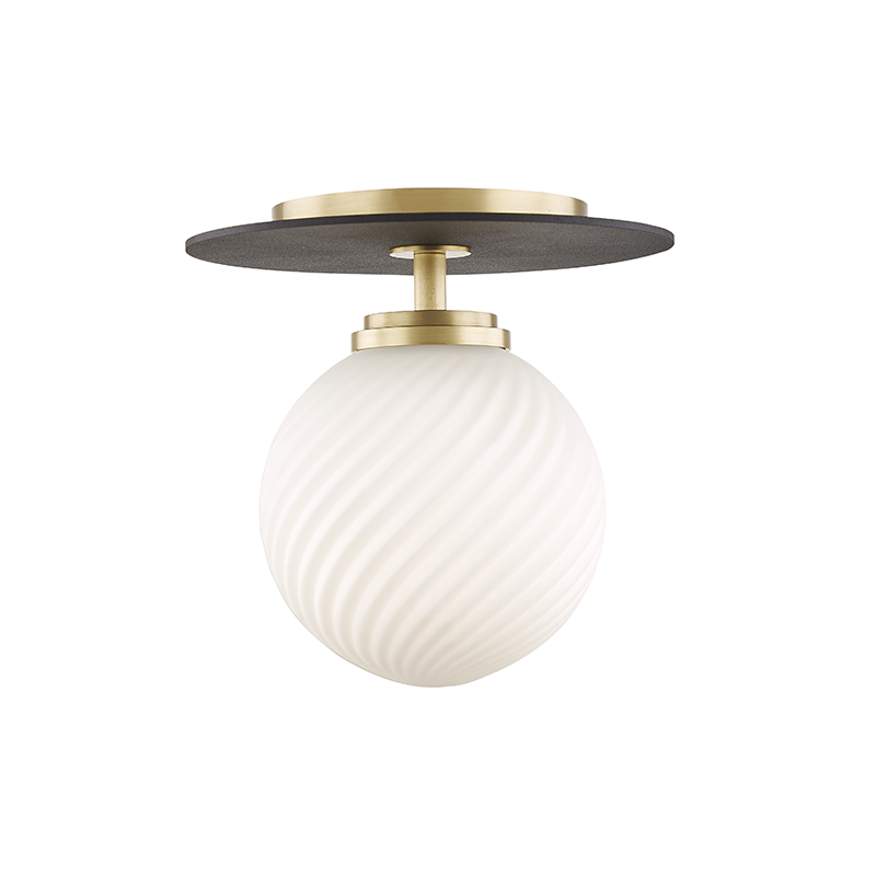 Ellis 1-Light Small Flush Mount - Lamps Expo