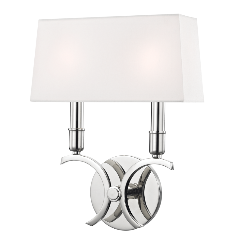 Gwen 2-Light Small Wall Sconce - Lamps Expo