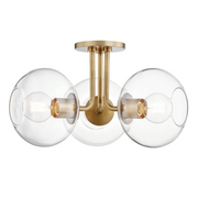 Margot 3-Light Semi-Flush Mount - Lamps Expo