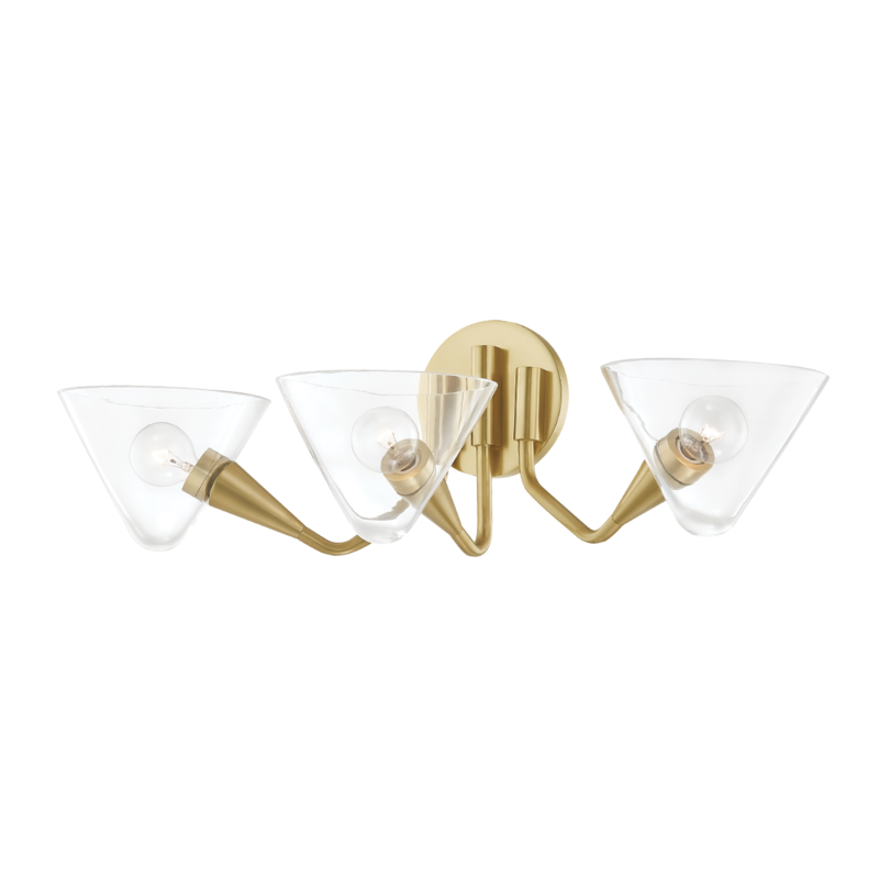 Isabella 3-Light Wall Sconce - Lamps Expo
