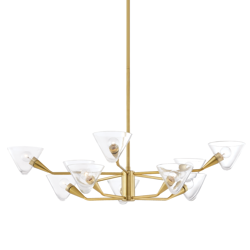 Isabella 10-Light Chandelier - Lamps Expo