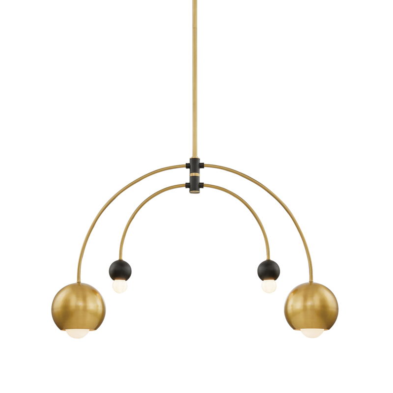 Willow 4-Light Chandelier - Lamps Expo
