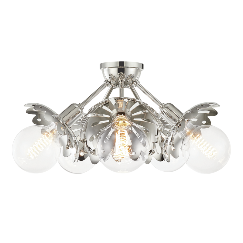 Alyssa 5-Light Semi-Flush Mount - Lamps Expo