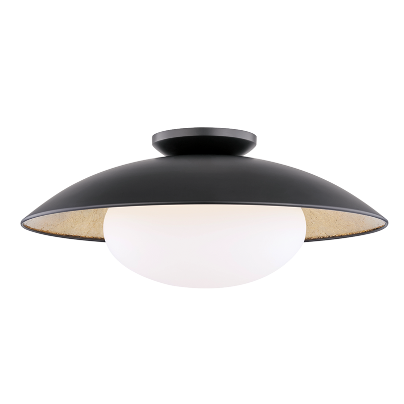 Cadence 1-Light Large Semi-Flush Mount - Lamps Expo