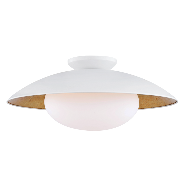 Cadence 1-Light Large Semi-Flush Mount - Lamps Expo