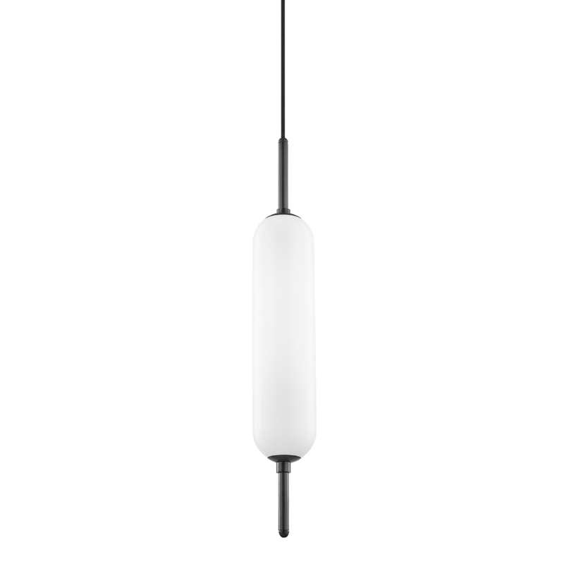 Miley 1 Light Pendant in Old Bronze