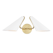 Talia 2-Light Wall Sconce - Lamps Expo