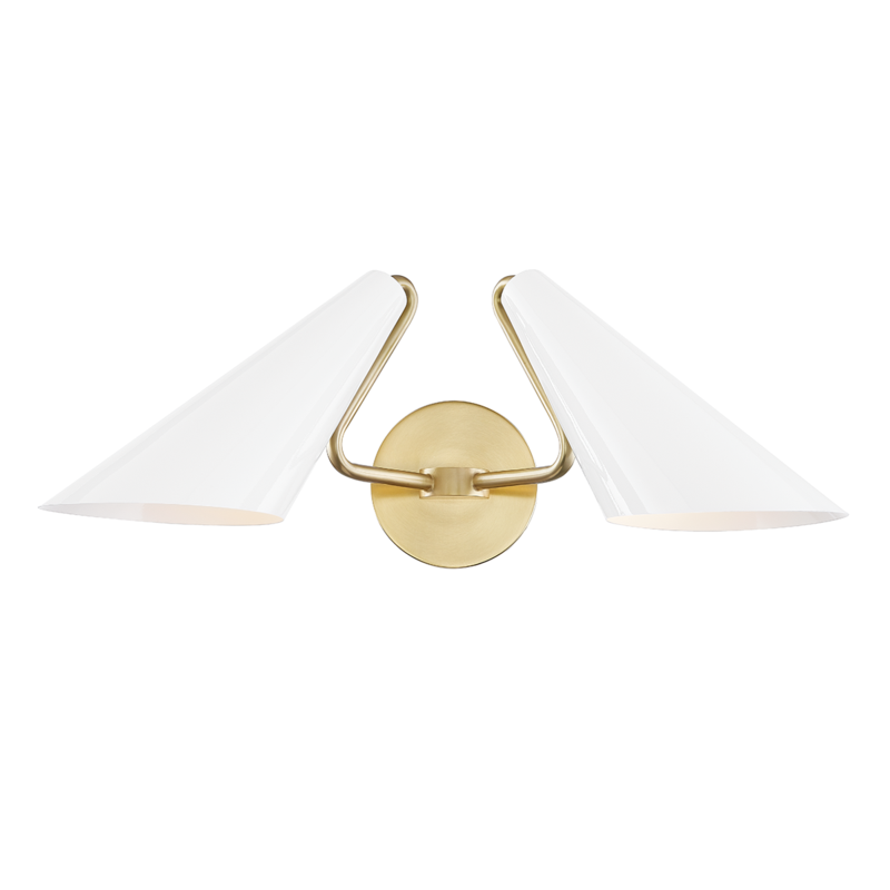 Talia 2-Light Wall Sconce - Lamps Expo