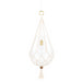 Tessa 1-Light Large Pendant in Aged Brass - Lamps Expo