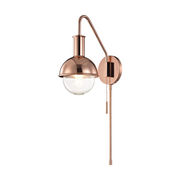 Riley 1-Light Wall Sconce with Plug - Lamps Expo