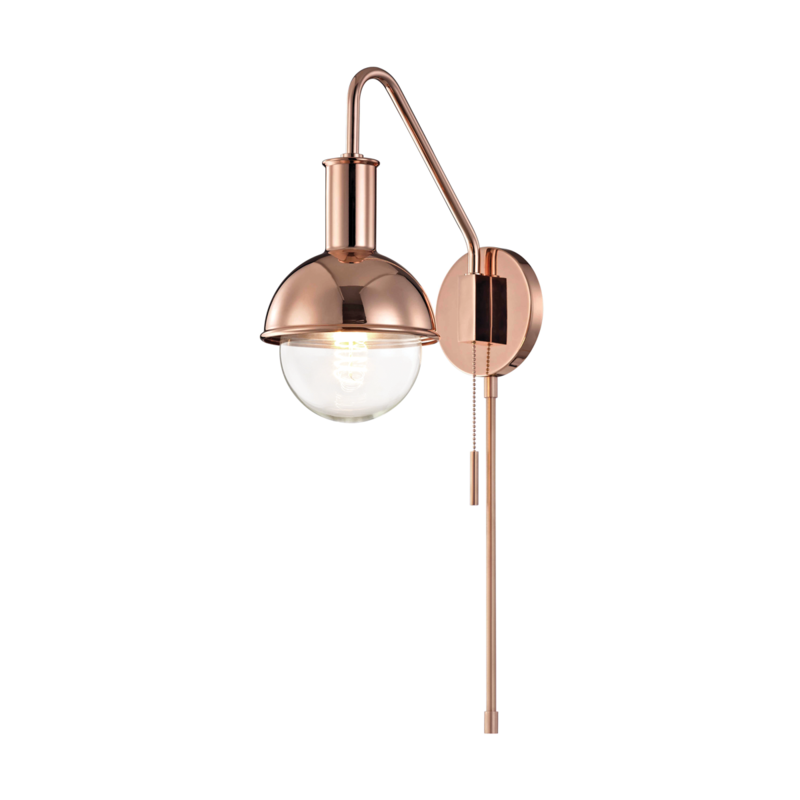 Riley 1-Light Wall Sconce with Plug - Lamps Expo