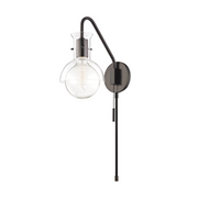 Riley 1-Light Wall Sconce with Plug - Lamps Expo