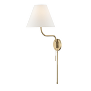 Patti 1-Light Wall Sconce with Plug - Lamps Expo