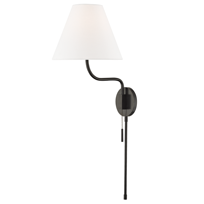 Patti 1-Light Wall Sconce with Plug - Lamps Expo
