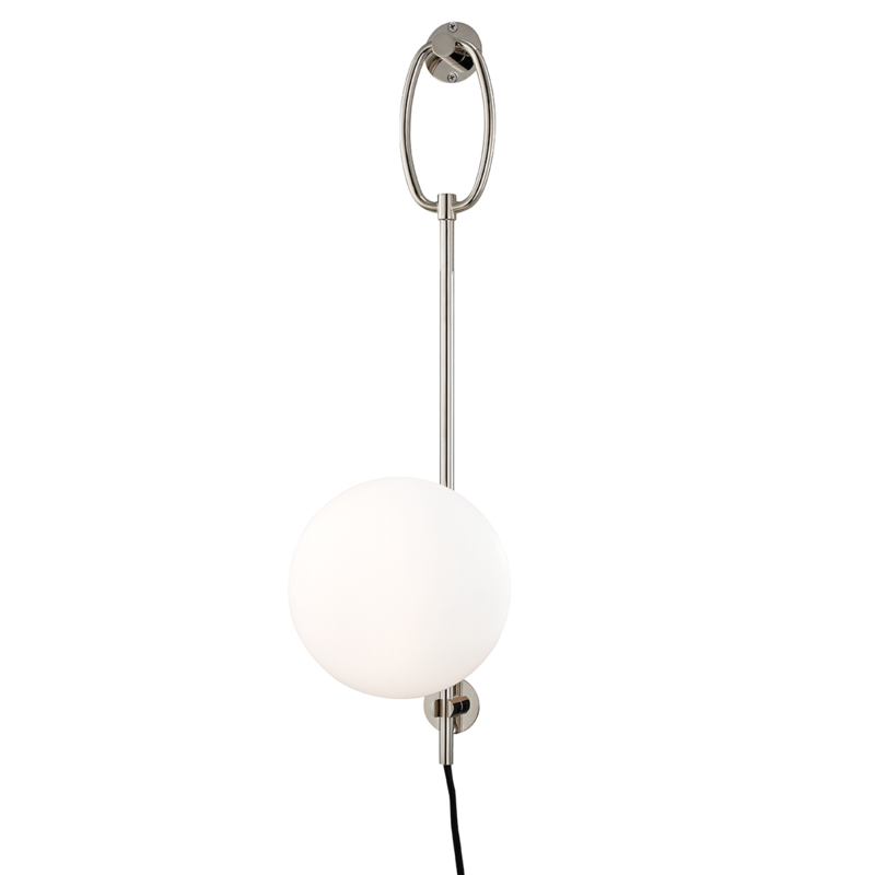 Gina 1-Light Wall Sconce with Plug - Lamps Expo