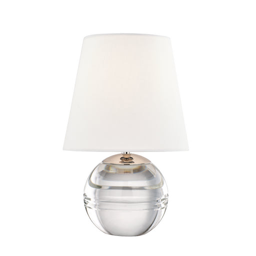 Nicole 1-Light Table Lamp in Polished Nickel - Lamps Expo