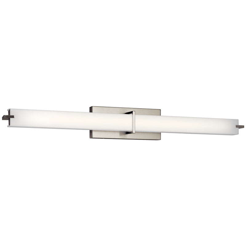 Linear Bath Sconce 36" LED in Brushed Nickel - Lamps Expo