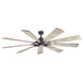 Gentry XL 85" LED Ceiling Fan - Lamps Expo